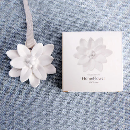 Aromeasy Ceramic Aromatherapy Air Freshener Home Decor Aroma Diffuser Mist Maker Diffuser with Aromatic Ribbon Home Decor