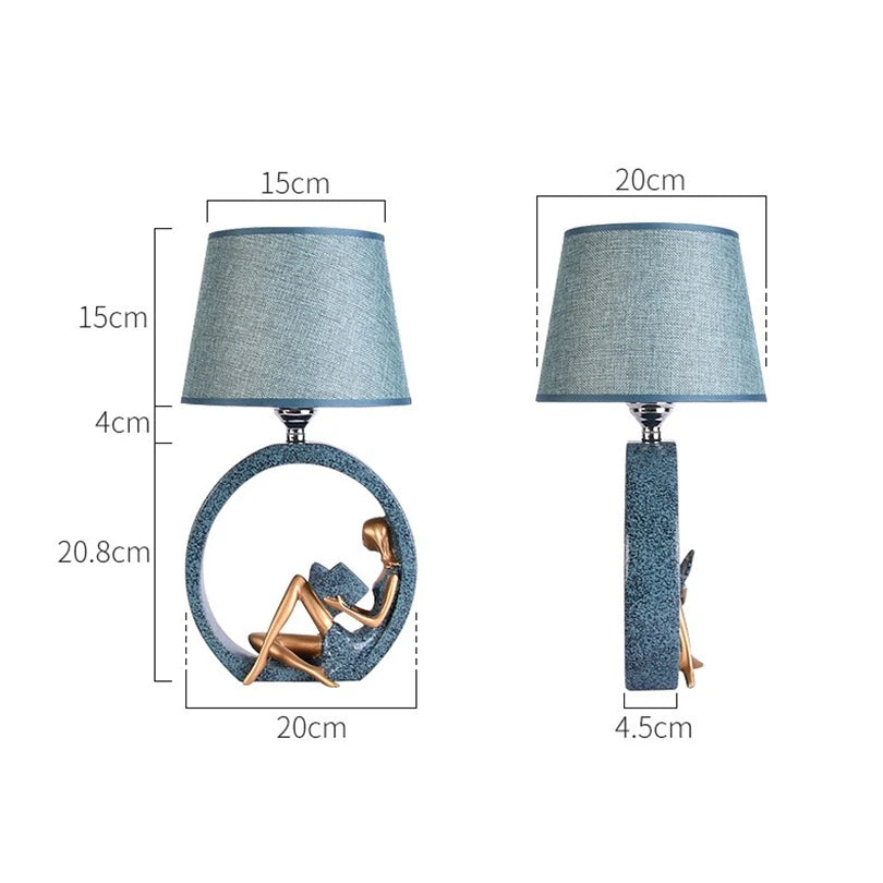 Simple Modern Bedroom Table Lamp Bedside Lamps Reading Table Light for Living Room Home Art Deco Table Lanterns Nightstand Lamp