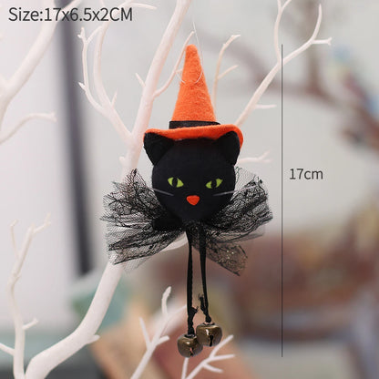 Halloween Decorations Doll Bar Decor Pumpkin Ghost Witch Pendant Scary Halloween Kids Gift Halloween Party Decoration for Home