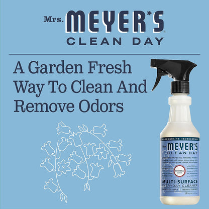 Mrs. MEYER'S Clean Day Multi-Surface Everyday Cleaner, Bluebell Scent, 16 Fl Oz (Pack of 3)