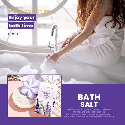 Bath Gift Sets for Women, 11Pcs Lavender Spa Baskets Gift Kits, Relaxing Luxury Birthday Gifts for Mom Her Home Spa Self Care Kits