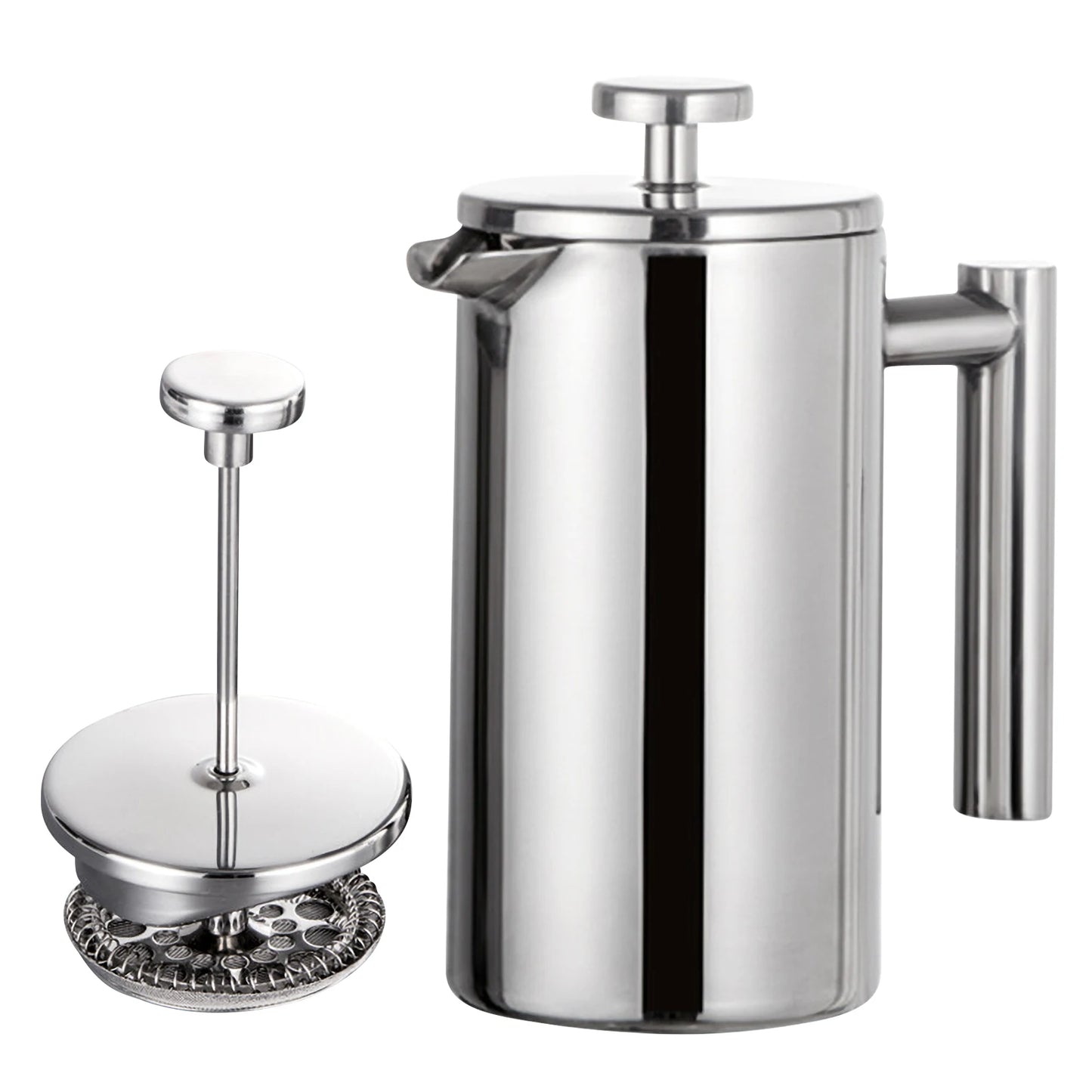 Premium Stainless Steel French Press Coffee Maker