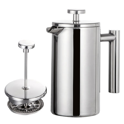 Premium Stainless Steel French Press Coffee Maker