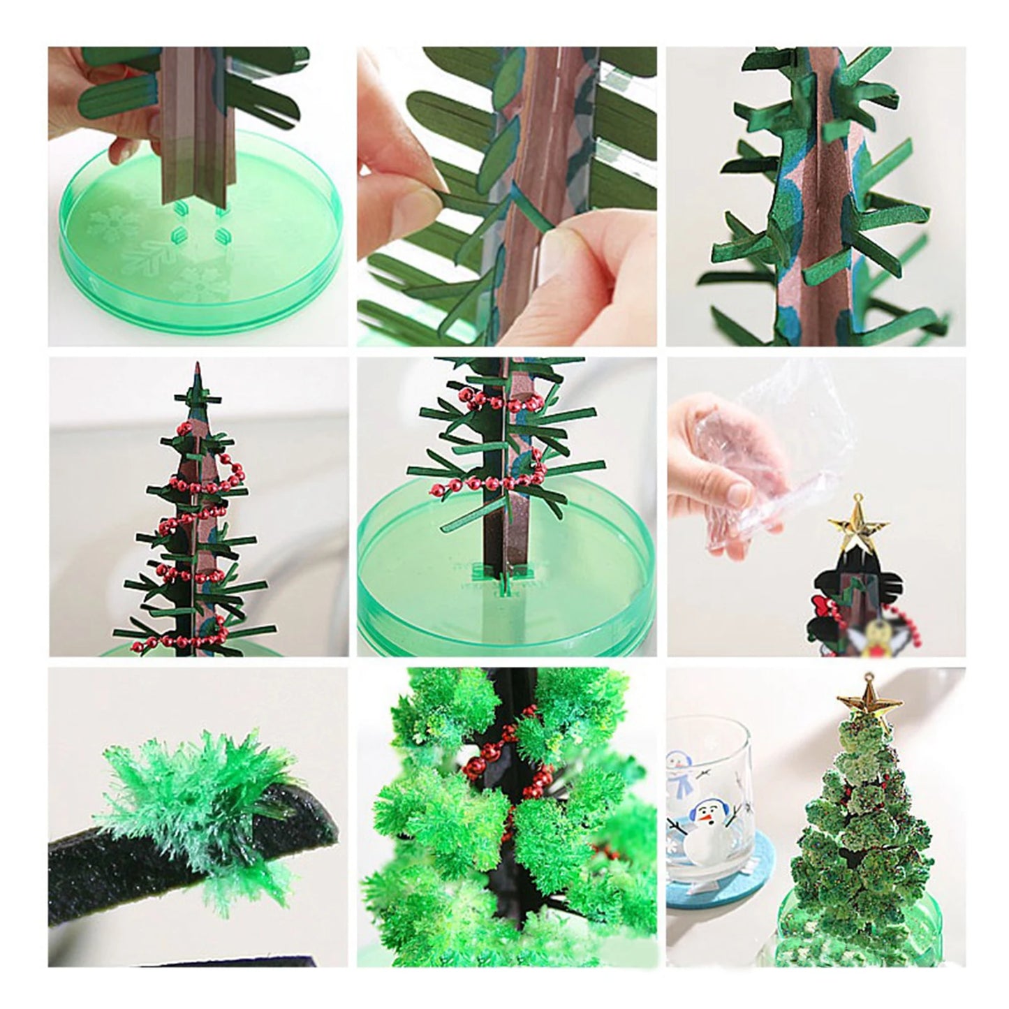 Magic Growing Crystal Tree DIY Science Kit