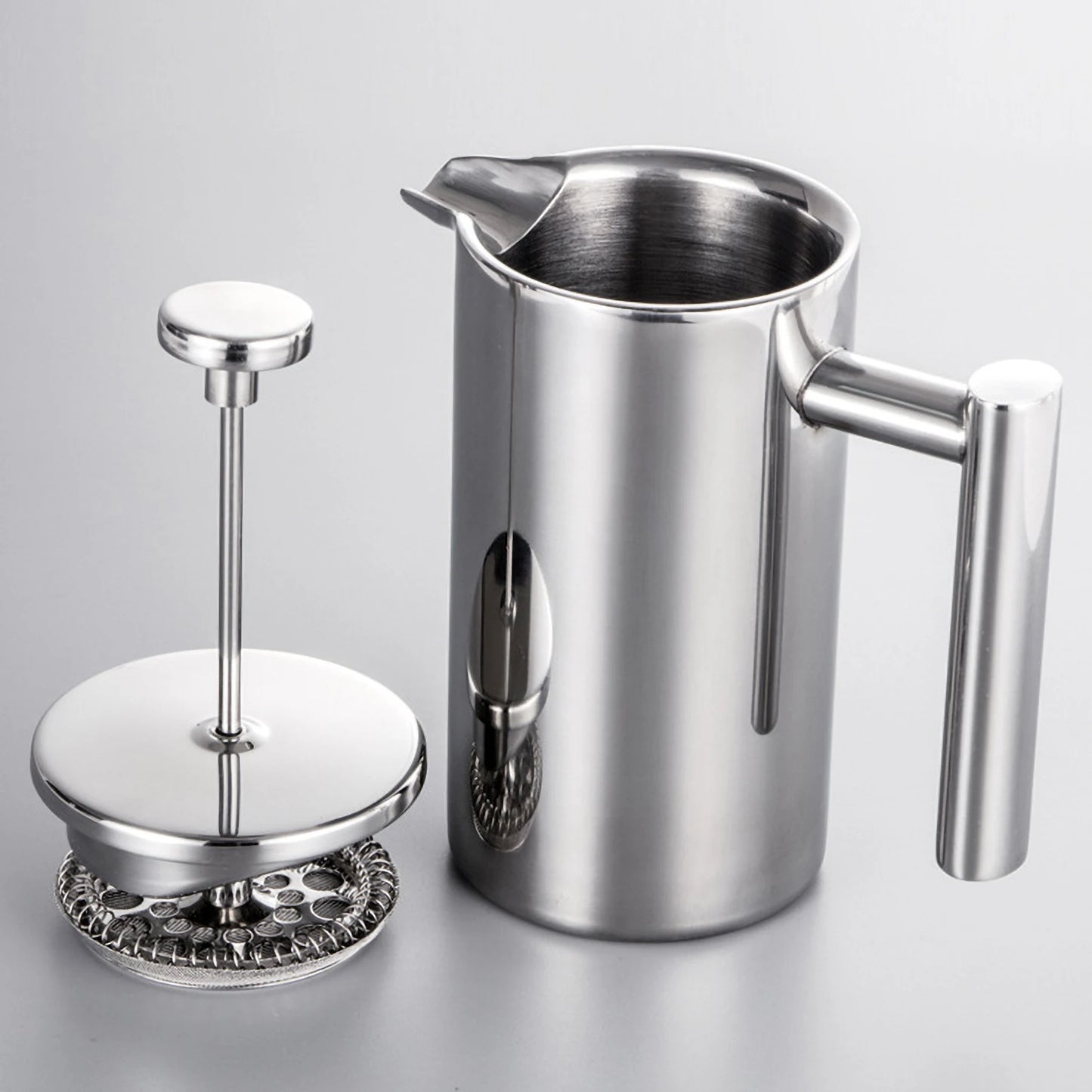 Premium Stainless Steel French Press Coffee Maker