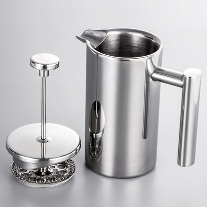 Premium Stainless Steel French Press Coffee Maker