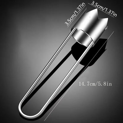 Stainless Steel Pepper & Vegetable Corer Tool – Easy Seed Remover