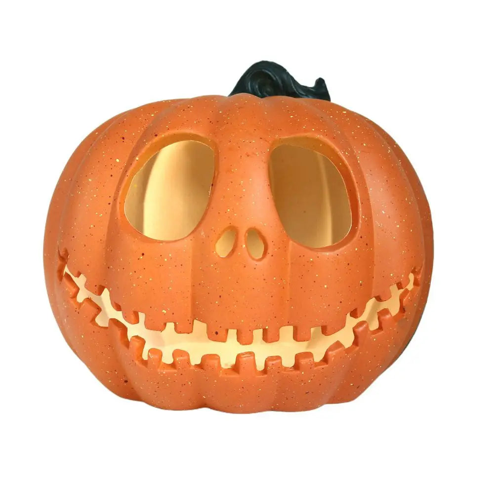 Light-Up LED Jack-O'-Lantern Halloween Decoration (24cm)