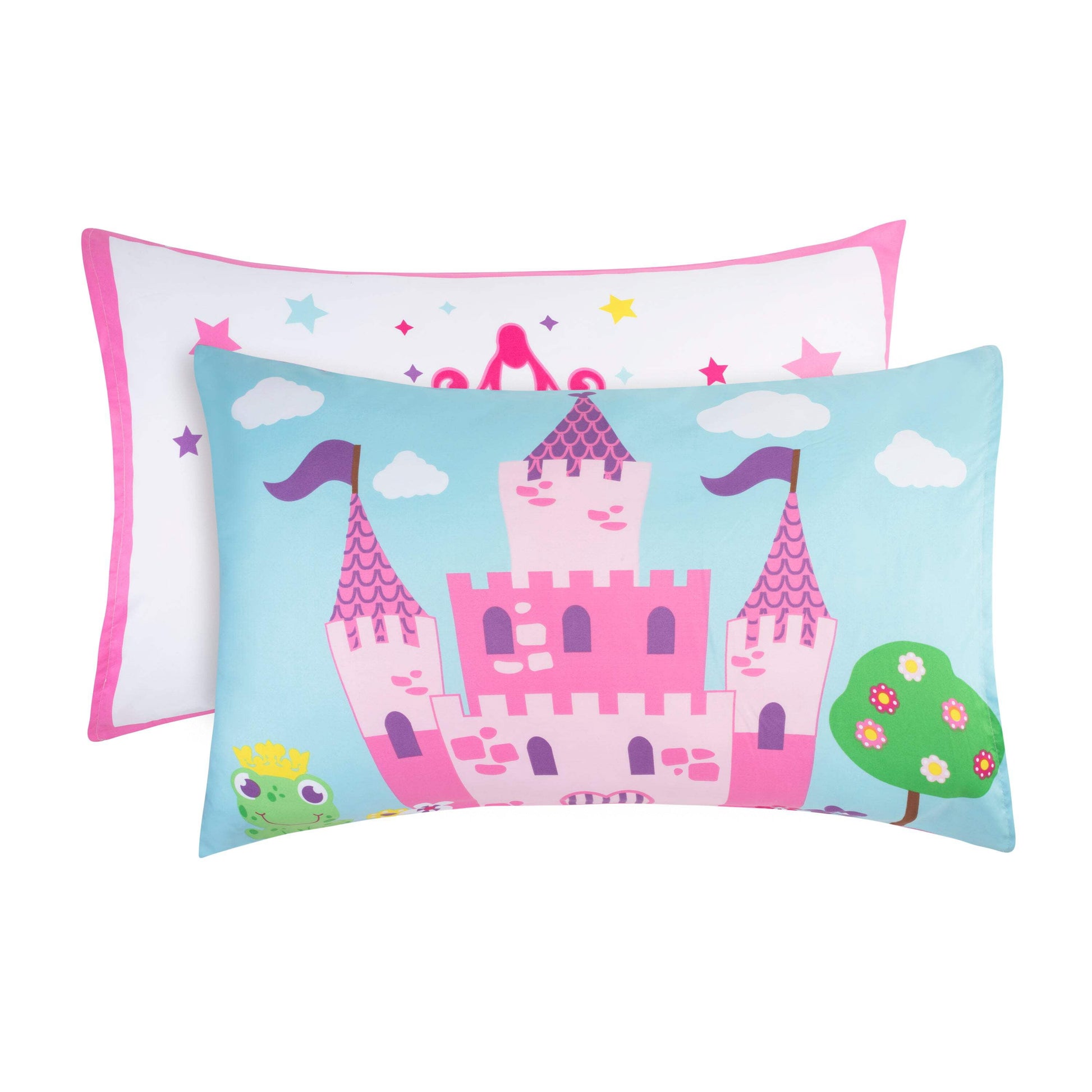 Toddler/Child Printed Microfiber/Polyester Reversible Bedding Sets, Toddler Bed, 4-Pieces