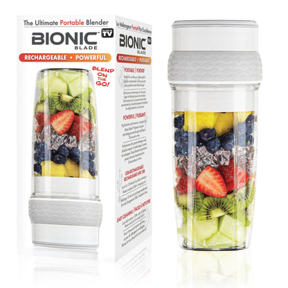 Bionic Blade Portable Rechargeable Blender - Perfect for Smoothies, Protein Shakes, and Baby Food on the Go!