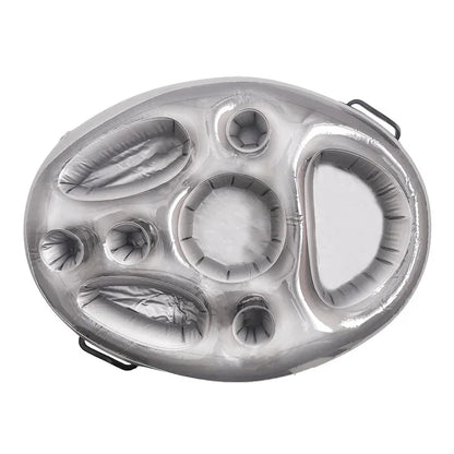 Kid Summer Sea Bucket Cup Holder Inflatable Pool Accessories Beach Swim Play Family Party Float Beer Drink Tray Cooler Table Toy