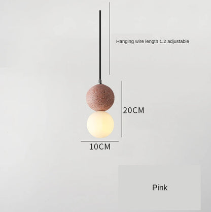 Modern LED Pendant Lights Nordic Glass Living Bedroom Restaurant Kitchen Decor Hanging Lighting Fixtures Indoor Suspension Lamps