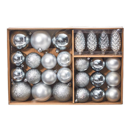 Elevate Your Holiday Decor with the Shatterproof 23-Pack Christmas Ornament Set - Includes Reusable Storage Container!