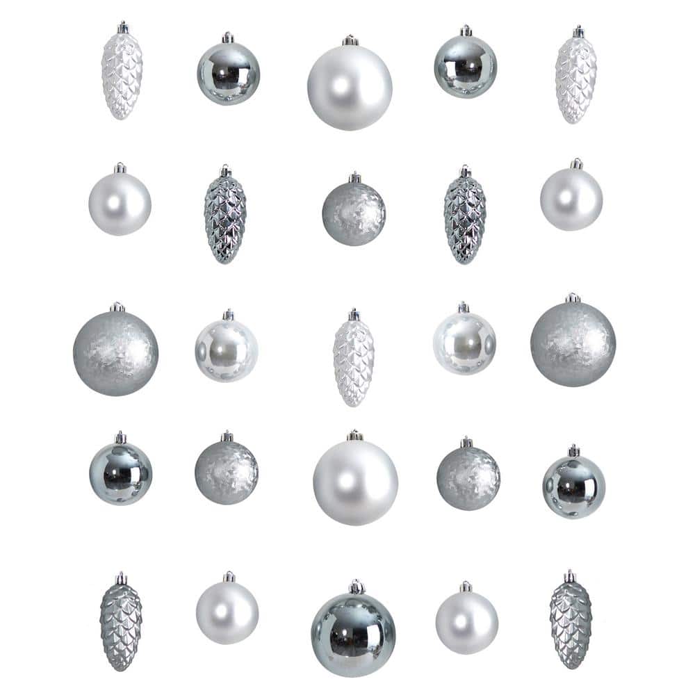 Elevate Your Holiday Decor with the Shatterproof 23-Pack Christmas Ornament Set - Includes Reusable Storage Container!