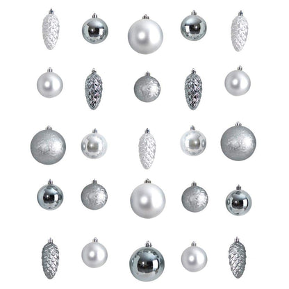 Elevate Your Holiday Decor with the Shatterproof 23-Pack Christmas Ornament Set - Includes Reusable Storage Container!